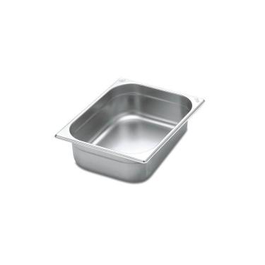 Imagem de Cuba Gastronômica Tramontina 1/2 Em Aço Inox Sem Alças Profundidade 180 Mm - Aço 304 Tramontina