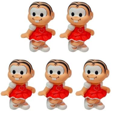 Imagem de Kit 5 Boneca Monica Princesa Turma Da Monica Brinquedo Latex - Pais e 