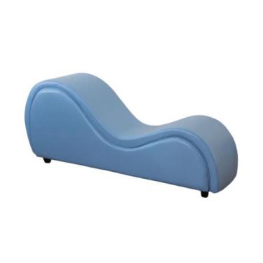 Imagem de Poltrona Tantra Exótica Divã  Azul Claro  Tapeçaria Parrilha - Tapeçar