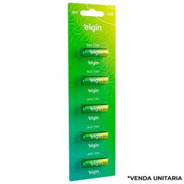 Imagem de Bateria A23 12V Elgin - 1 Unidade Fora da Cartela 