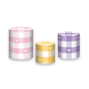 Imagem de Trio De Capa Cilindro - Jardim de Passárinhos Candy Color 015 - Via Co