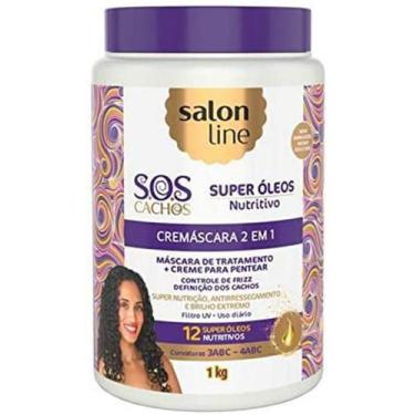 Imagem de Salon Line S.O.S Cachos Nutritivo Mascara 1 Kg - Utensilios