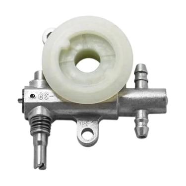 Imagem de GHOUYL 2500/3800 peças sobressalentes motosserra bomba de óleo com engrenagem de acionamento sem-fim serve para serra de corrente 25CC/38CC
