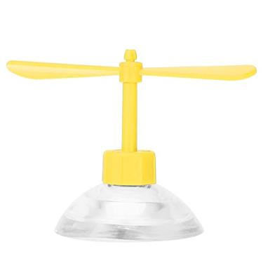 Imagem de CAPACETE DECORATIVO VENTOSA BORRACHA PLÁSTICA CAPACETE DE MOTOCICLETA HÉLICE ANEXO ESTÁVEL PARA ESPORTES AO AR LIVRE (Amarelo)