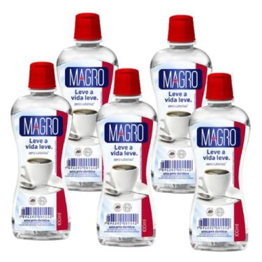 Imagem de Kit 5 Adoçante Liquido 100ml - Magro