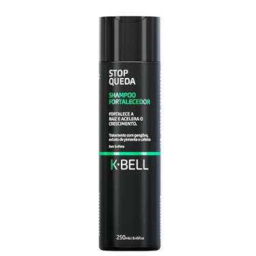 Imagem de Shampoo Fortalecedor Antiqueda K-BELL Stop Queda 250ml – Crescimento Acelerado com Pimenta, Gengibre e Cafeína