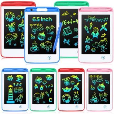 Imagem de Tablet de escrita LCD Zhehao de 6,5 polegadas para crianças com 8 tabl
