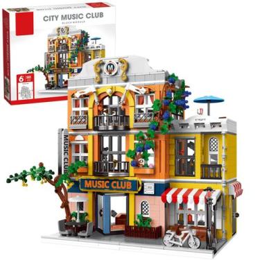 Imagem de Conjunto de construção ENJBRICK Flowers City Jazz Club 1683 peças