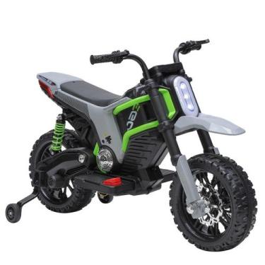 Imagem de Mini Moto Elétrica Cross Infantil Bateria 6V Luz E Controle - Zippy To