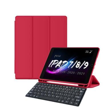 Imagem de capa Case teclado smart keyboard para ipad 9 8 7 apple pencil - Álamo,