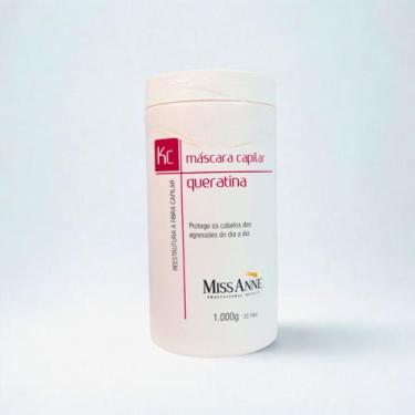 Imagem de Máscara Capilar Queratina Miss Restauração e Nutrição 1kg - Miss Anne