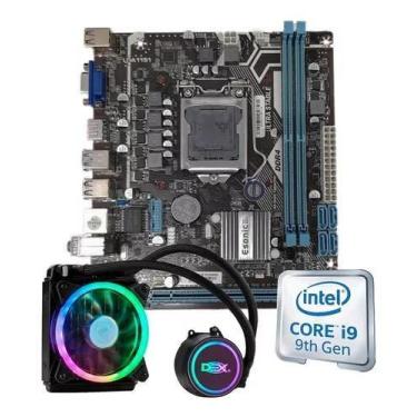Imagem de Kit Upgrade Intel I9-9900K Placa mãe H310 com Water Cooler - AMORIM