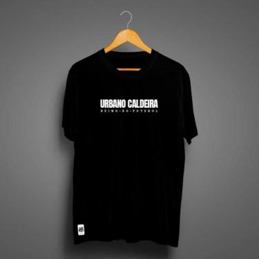 Imagem de Camiseta Santos Masculina Zé Carretilha Urbano Caldeira, Preto, G3