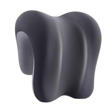 Imagem de Kokiya Almofada de apoio para pescoço, almofada de apoio para cabeça em cadeira de escritório para homens e mulheres, de de cabeça reclinável para pescoço, Cinza de Dois Tons