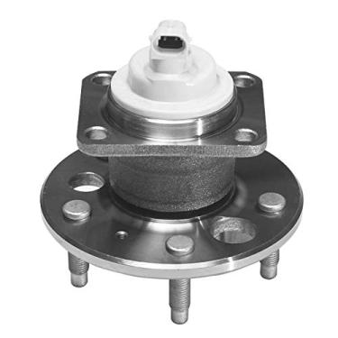 Imagem de Rolamento e cubo traseiro TUCAREST 512150 compatível com Buick LaCrosse Century Chevy Impala Limited Venture Olds Intrigue Pontiac Aztek Montana Saturn Relay [FWD 5 Lug W/ABS] 512357