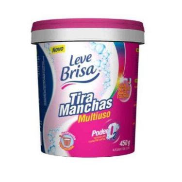 Imagem de Tira manchas multiuso para roupas brancas e coloridas 450g LEVE BRISA