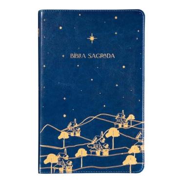 Imagem de The Purpose Book: Bíblia Sagrada, A21, Capa Couro-Soft Azul, Reino