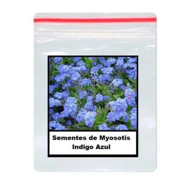 Imagem de 50 Sementes de Myosotis Indigo Azul - ISLA