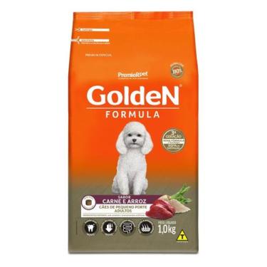 Imagem de Ração Golden Fórmula Cães Adultos Minibits sabor Carne e Arroz 1 Kg, 3