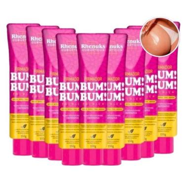 Imagem de Kit com 12 Gel Firmador de Bumbum para Estrias,Celulites,Flacidez Rhen