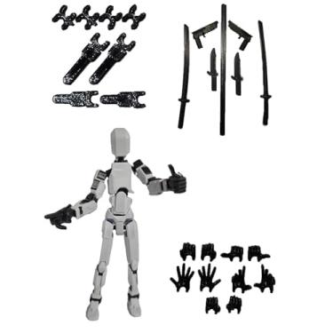 Imagem de Kit De Montagem Brinquedo Articulado Dummy 13 | Diversas Cores Com Acessorios e Ima