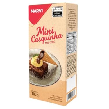 Imagem de Mini Casquinha P/ Doces e Sorvetes Crocante 105g