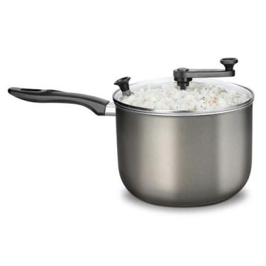 Imagem de Pipoqueira Grafite 4,8 Litros Antiaderente com Tampa de Vidro 1313 MTA