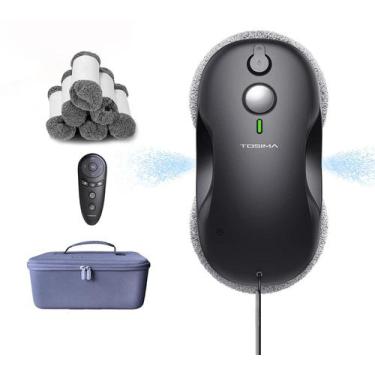 Imagem de Robô de limpeza de janelas Tosima W3 Dual Auto-Spray Black