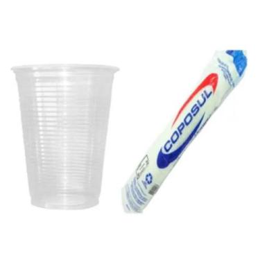 Imagem de Copo Descartável Água Refrigerante Chopp 200ml 100 Unidades - Coposul