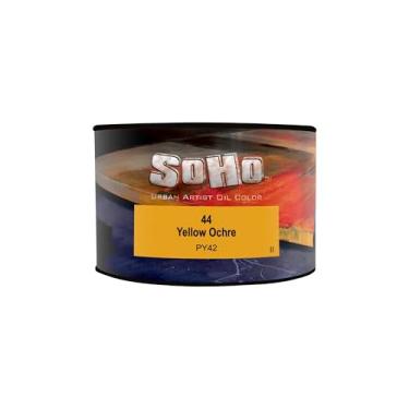 Imagem de Soho Urban Artist Tinta a óleo - Ocre amarelo, lata de 430 ml - Cores a óleo mais valorizadas para pintura, excelente carga de pigmento
