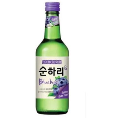 Imagem de Soju Bebida Coreana Blueberry Mirtilo 360ml - Lotte