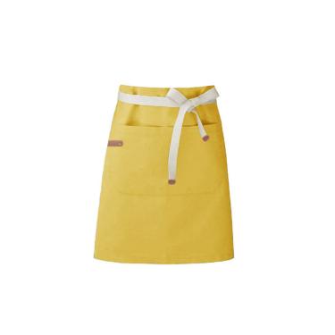 Imagem de Avental de Cintura Amarelo Bistro Bar SPA Atelie Vegano