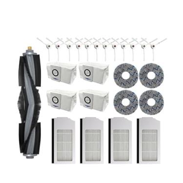 Imagem de Compatible With Ecovacs Deebot X1 OMNI / T10 OMNI Accessories Robot Vacuum Cleaner Parts Dust Bag Hepa Filter Main Side Brush Mop Dustbin(Dark Grey)