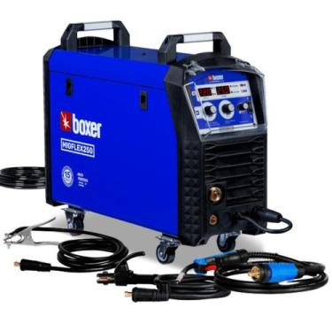 Imagem de Inversora Solda MIG/MAG TIG Eletr Rev 220V MIGFLEX250 Boxer