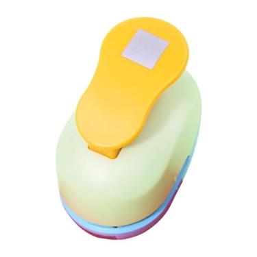 Imagem de shamjina Furador de papel infantil Stamp Edge com alavanca para diário, ferramenta de para scrapbooking DIY, cor aleatória, M