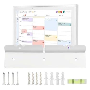 Imagem de YJNAUPAI Suporte de parede para calendário de claraboia de 38 cm, fornece instalação de pregos ou instalação de perfuração para aplicação conveniente em vários cenários, inclui kit de montagem de