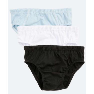 Imagem de Kit 3 Cuecas Infantil Slip Zhork Tam 2 a 8-01106, Azul, 2