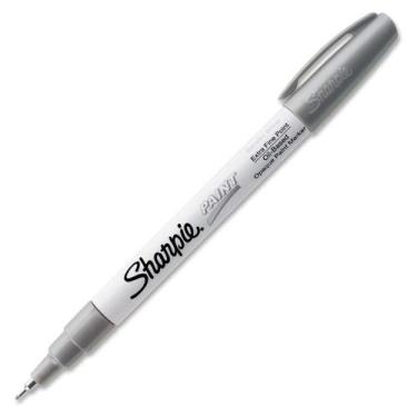Imagem de Marcador Permanente Sharpie Ultra Fino Paint Óleo Prata