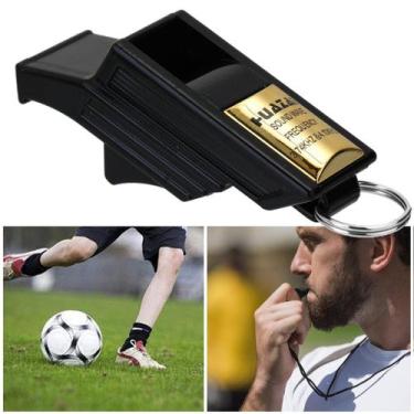 Imagem de Apito Árbitro Profissional Esporte Juiz Futebol Jogos Padrão Fifa - Le