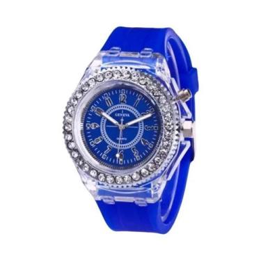 Imagem de Relógio De Pulso De Silicone Com Luz LED Luminosa Para Crianças Menino