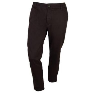 Imagem de Calça Sarja Masculina Lado Avesso Rodrigo Marrom - LH104-Masculino