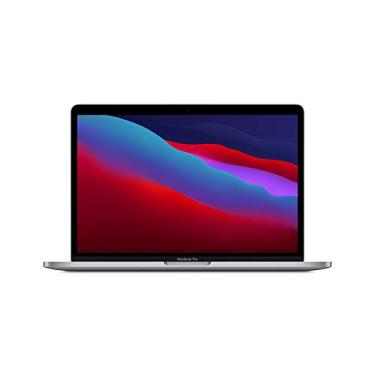 Imagem de Notebook Apple MacBook Pro (de 13 polegadas, Processador M1 da Apple com CPU 8‑core e GPU 8‑core, 8 GB RAM, 256 GB) - Cinzento sideral (Recondicionado)