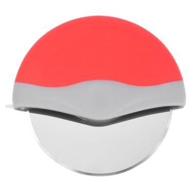 Imagem de Cortador De Pizza | Utensílio Corte de Pão | Roda De Pizza Ergonómica Em Aço Inoxidável - Para Mulheres, Homens, Casa, Cozinha, Culinária, Confeitaria, Fatiamento, Pão