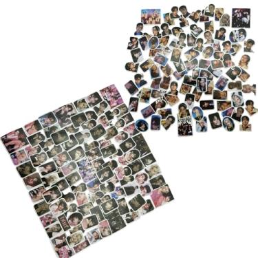 Imagem de 196 peças de adesivos de fotos de crianças perdidas, 97 peças do álbum DO IT e 99 peças pacote de adesivos de fotos de álbum de karma para garrafa de água, telefone, laptop, fotos, ofertas de presente