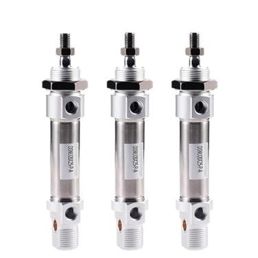 Imagem de 1 mini cilindro pneumático de ação dupla série DSNU de aço inoxidável DSNU12-16-20-25-32-40X25*50X75X80X100-P-A (Stroke 200mm, DSNU20)