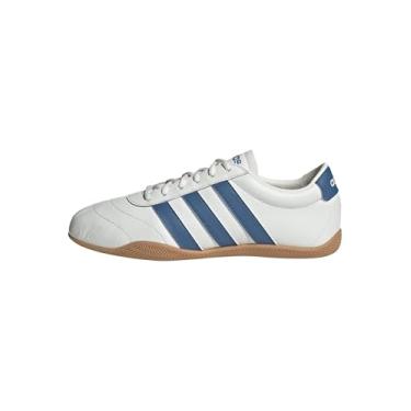 Imagem de adidas Grand Court Tênis feminino de cano baixo, Branco/Goma, 37