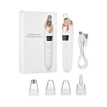Imagem de Máquina De Beleza Para Limpeza De Pele Com 3 Modos De Sucção Para Remo