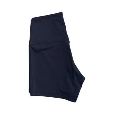 Imagem de Shorts De Yoga Femininos De Cintura Alta, Ajuste Slim, Levanta O Bumbu