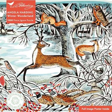 Imagem de Adult Jigsaw Puzzle: Angela Harding: Winter Wonderland: 1000-Piece Jigsaw Puzzles