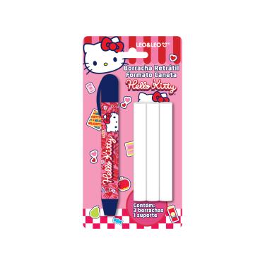 Imagem de BORRACHA CANETA RETRATIL HELLO KITTY LEO&LEO